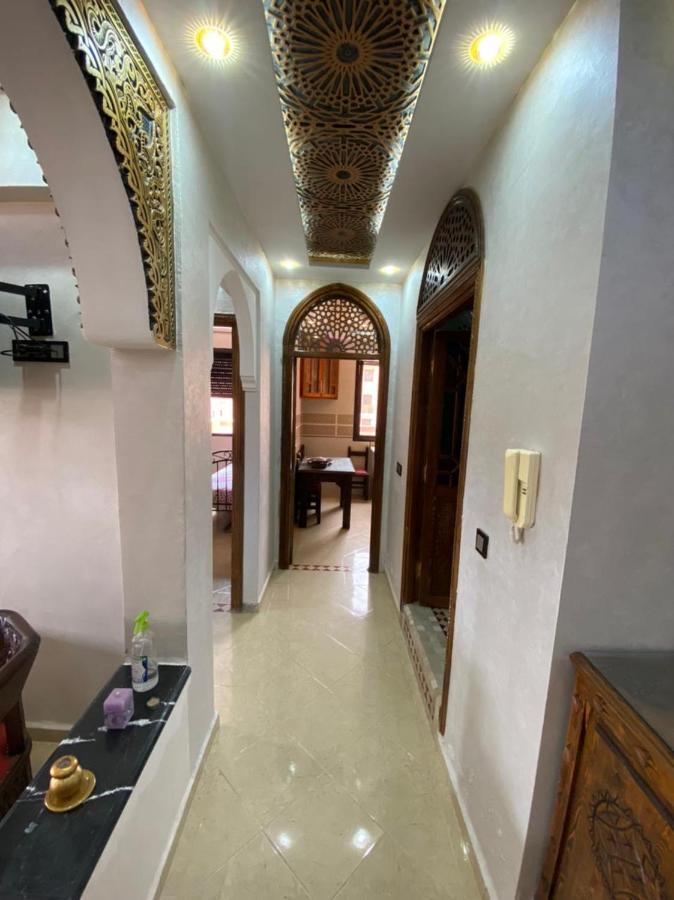Appartement Charmant logement avec parking résidenciel sans piscines à Marrakesh Extérieur photo