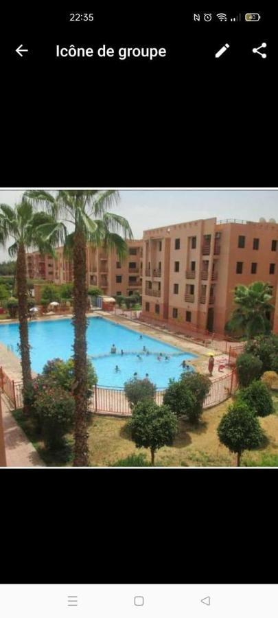 Appartement Charmant logement avec parking résidenciel sans piscines à Marrakesh Extérieur photo